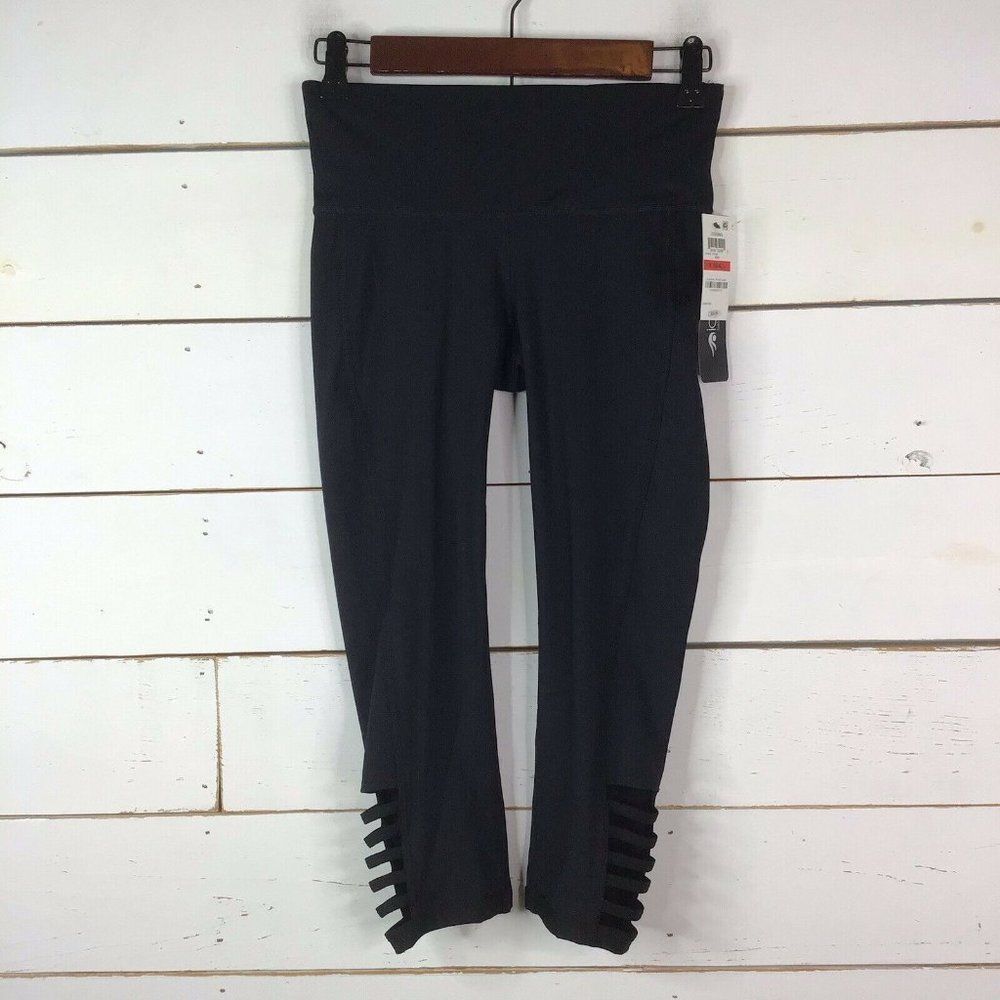 New Ideology Capri Leggings Noir Black Women's XS